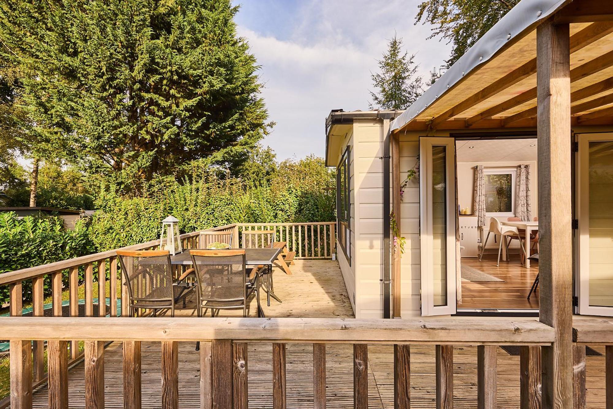 Chalet Huisje Bella Op De Veluwe Max 2 Volwassene Бикберген Экстерьер фото