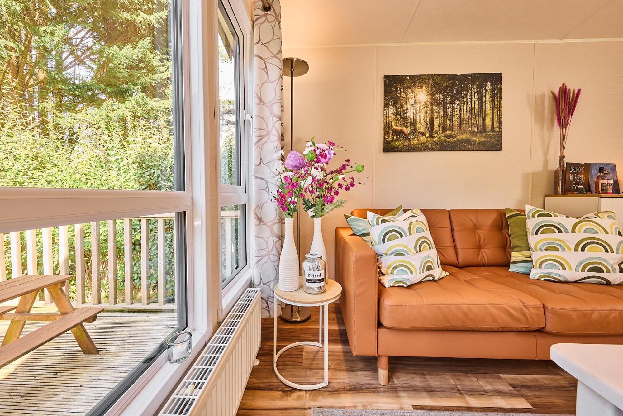 Chalet Huisje Bella Op De Veluwe Max 2 Volwassene Бикберген Экстерьер фото