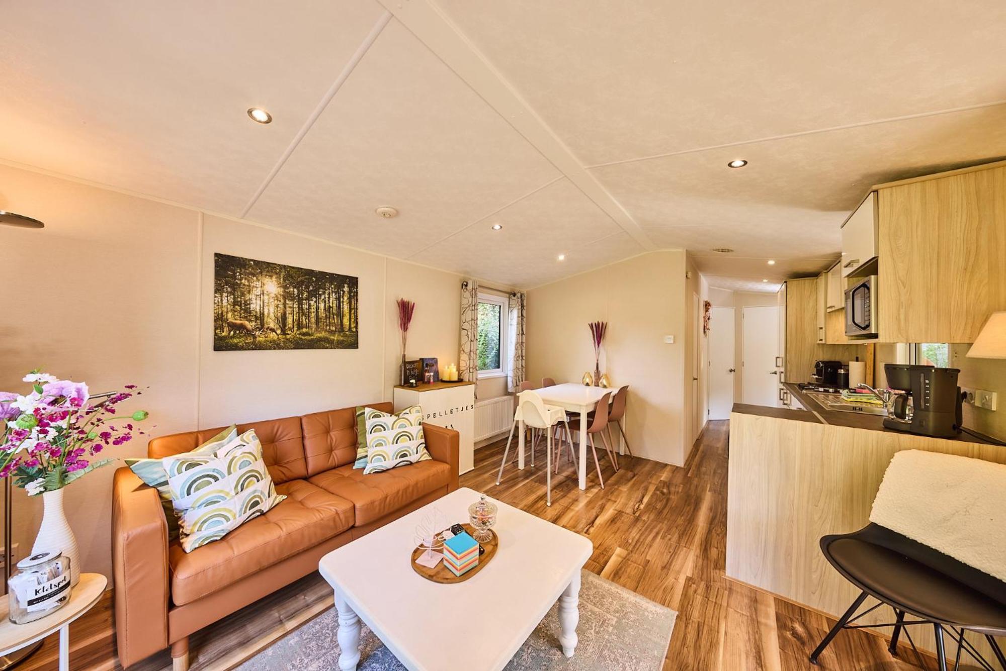 Chalet Huisje Bella Op De Veluwe Max 2 Volwassene Бикберген Экстерьер фото