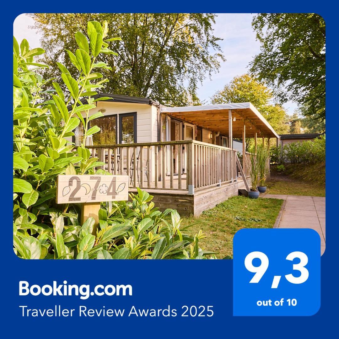 Chalet Huisje Bella Op De Veluwe Max 2 Volwassene Бикберген Экстерьер фото